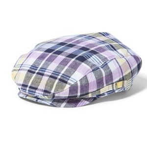 Janie and Jack Plaid Newsboy Cap Hat 4 to 5 years Spring